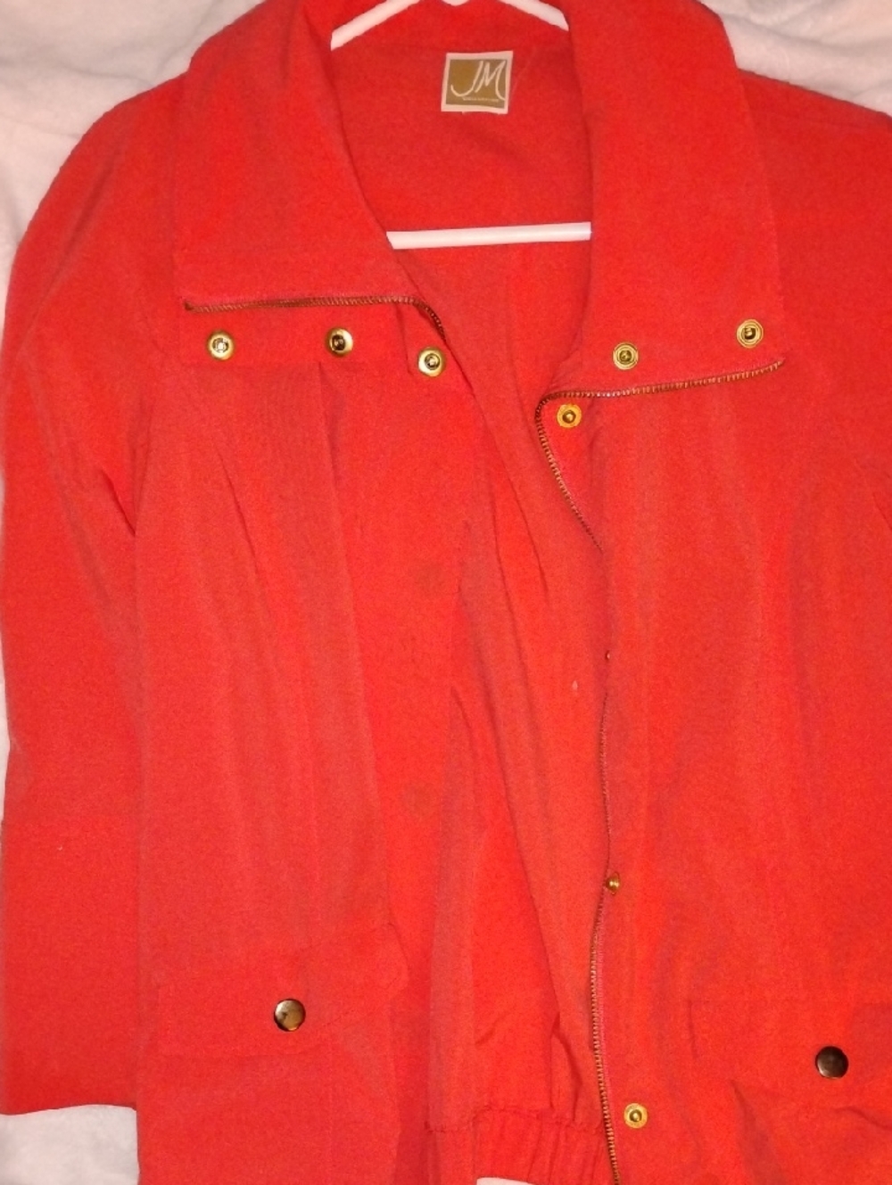 JM Collection Bright  Jacket with Gold-Tone Accents